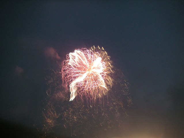 Grafton Pond fireworks